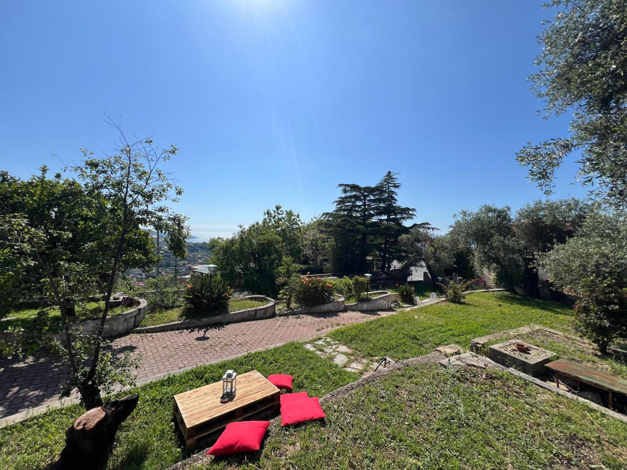 סנרמו Villa In Collina Vista Mare מראה חיצוני תמונה